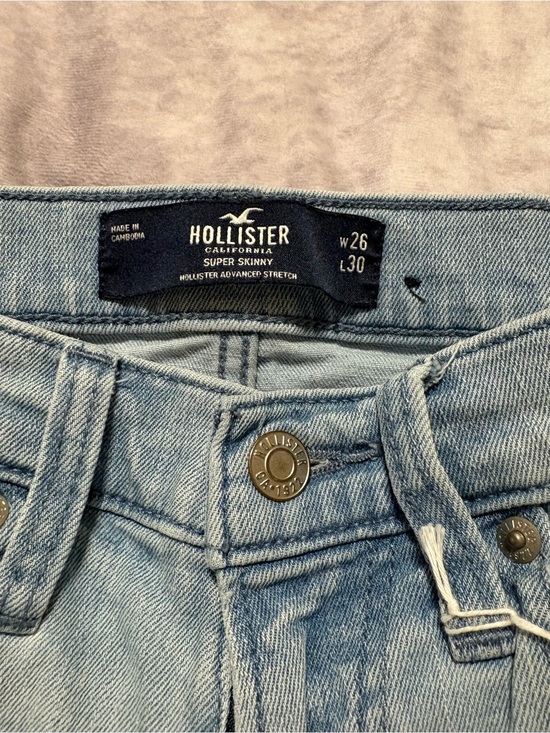 Hollister Denim - Hollister Women's Super Skinny Jeans in Light Denim